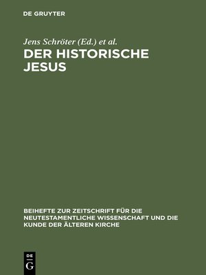 cover image of Der historische Jesus